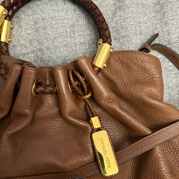 Michael Kors "Skorpios" Pebbled Leather Bag - Picture 11 of 16